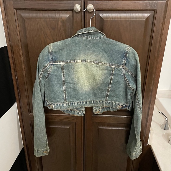 Cato Jackets & Blazers - Cropped Denim Jacket